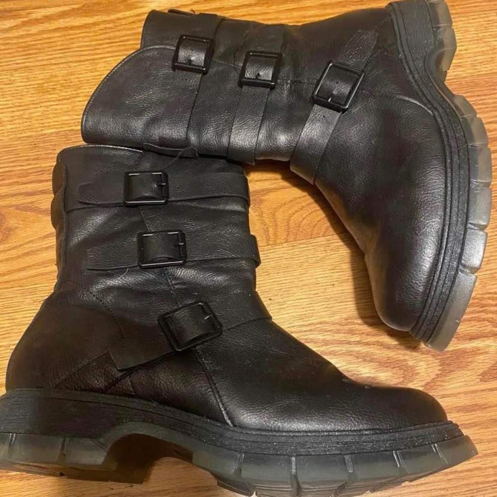 Black Mia Moto Moto boots